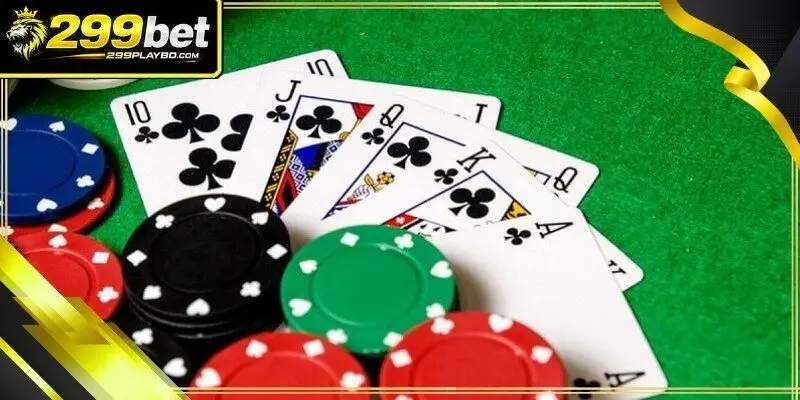 A professional player arranging cards into three distinct horizontal rows